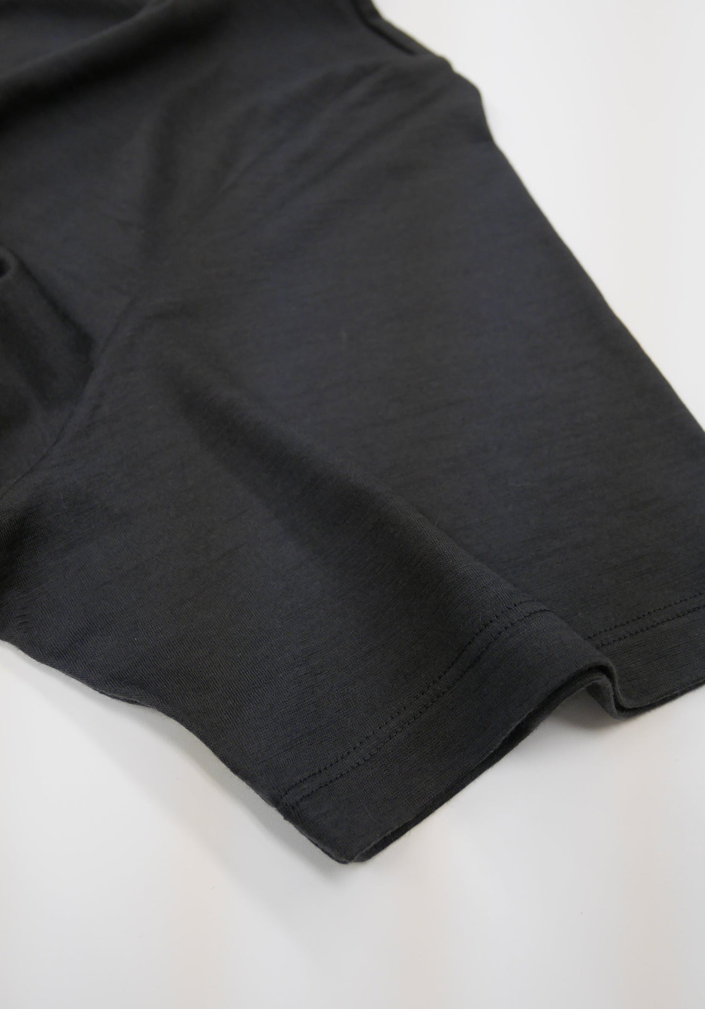MERINO WOOL HALF SLEEVE T-SHIRT GRAY