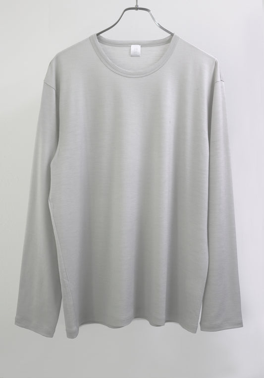 Unisex merino wool long sleeve T-shirt